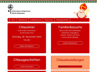 chlausteam.ch Webseite Vorschau