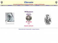 chloramin.ch Webseite Vorschau