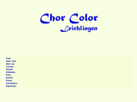 chor-color-leichlingen.de Webseite Vorschau
