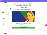 chor-fricktalerbuehne.ch Webseite Vorschau