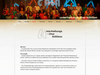 chor-koelliken.ch Webseite Vorschau