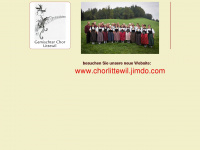 chor-littewil.ch Webseite Vorschau
