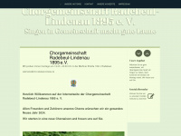 chor-radebeul-lindenau.de Webseite Vorschau