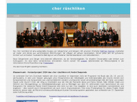 chor-rueschlikon.ch Webseite Vorschau