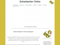 chor-scharbach.de Webseite Vorschau