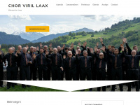 chor-viril.ch Webseite Vorschau