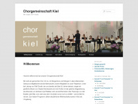 chorgemeinschaft-kiel.de Webseite Vorschau