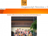 chorgemeinschaft-hattersheim.de Webseite Vorschau