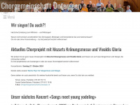 chorgemeinschaft-unterseen.ch Webseite Vorschau