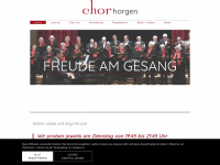chorhorgen.ch Webseite Vorschau