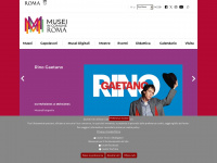 museiincomuneroma.it Webseite Vorschau