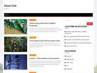 dieselclub.hu Webseite Vorschau