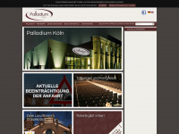 palladium-koeln.de Webseite Vorschau
