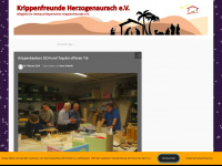 krippenfreunde-herzogenaurach.de Webseite Vorschau