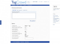 tagcrowd.com Webseite Vorschau