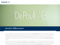 depauli.com Webseite Vorschau