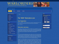 warlorders.com Webseite Vorschau