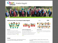 chorverband-kniebis-nagold.de Webseite Vorschau