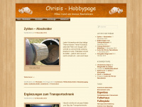chrisis-hobbypage.de Webseite Vorschau