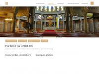 christ-roi.ch Webseite Vorschau