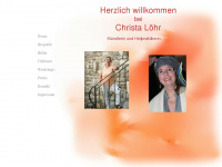 christa-loehr.de Webseite Vorschau