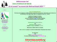 christbaum-ab-feld.de Webseite Vorschau
