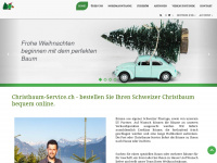 christbaum-service.ch Webseite Vorschau