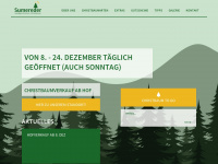 christbaum-sumereder.at Webseite Vorschau