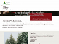 christbaumhof-gierstorfer.de Webseite Vorschau