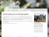 christbaumgarten.at Webseite Vorschau