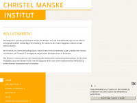 christel-manske-institut.de Webseite Vorschau