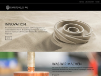 christenguss.ch Webseite Vorschau