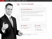 christian-bonath.de Webseite Vorschau