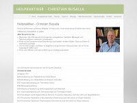 christian-busalla.de Webseite Vorschau