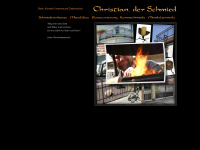 christian-der-schmied.de Webseite Vorschau