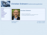 christian-erdmann.de Webseite Vorschau