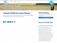 christian-huser.ch Webseite Vorschau