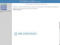 christian-justen.de Webseite Vorschau