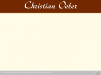 christian-oeler.ch Webseite Vorschau