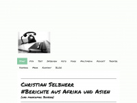 christian-selbherr.de Webseite Vorschau