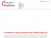 christianaubry.ch Webseite Vorschau