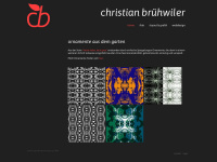 christianbruehwiler.ch Webseite Vorschau