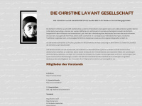 christine-lavant.at Webseite Vorschau