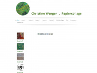 christine-wenger.de Webseite Vorschau