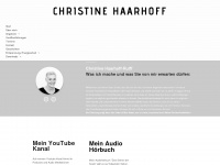 christinehaarhoff.de Webseite Vorschau
