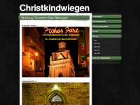 christkindwiegen.de Webseite Vorschau