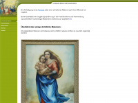 christliche-malerei.de Webseite Vorschau