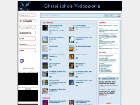 christliches-videoportal.de Webseite Vorschau