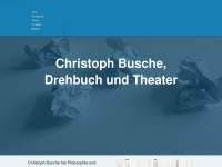 christoph-busche.de Webseite Vorschau