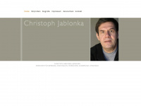 christoph-jablonka.de Webseite Vorschau